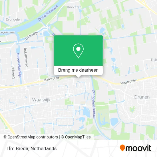 Tfm Breda kaart