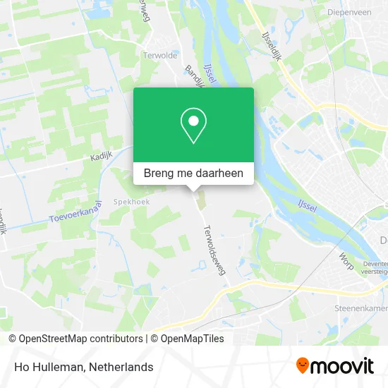 Ho Hulleman kaart