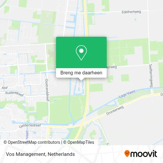 Vos Management kaart