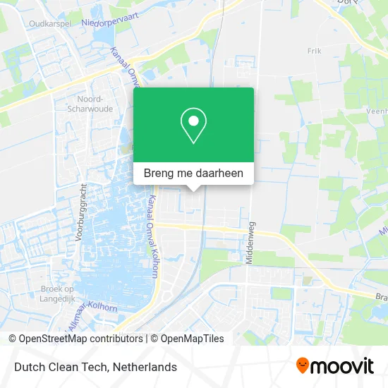 Dutch Clean Tech kaart