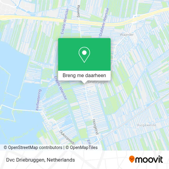 Dvc Driebruggen kaart