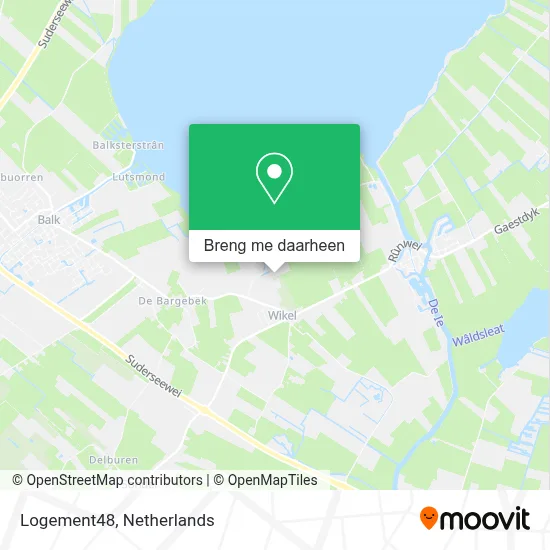 Logement48 kaart