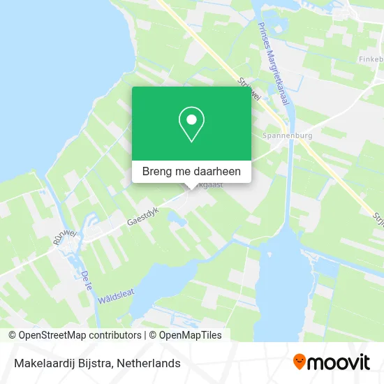 Makelaardij Bijstra kaart