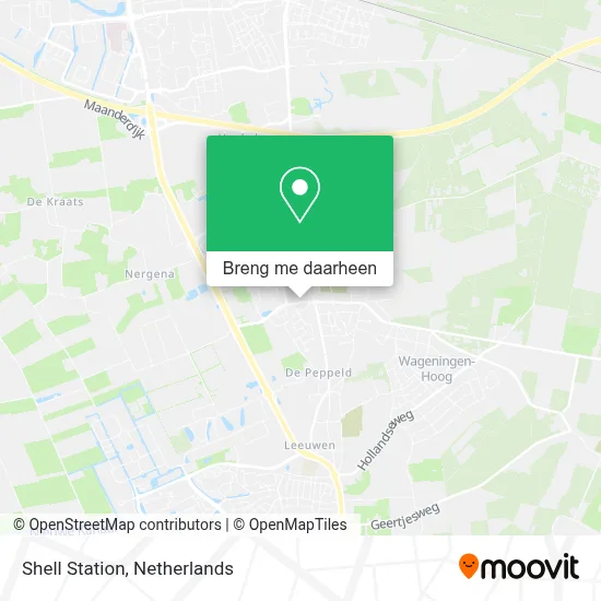 Shell Station kaart