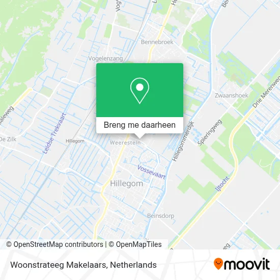 Woonstrateeg Makelaars kaart