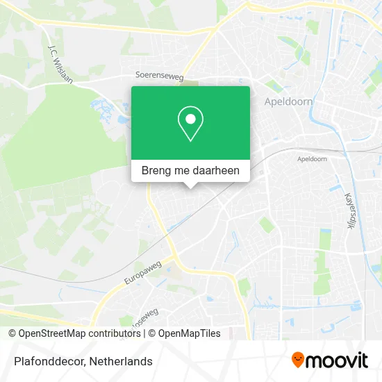 Plafonddecor kaart