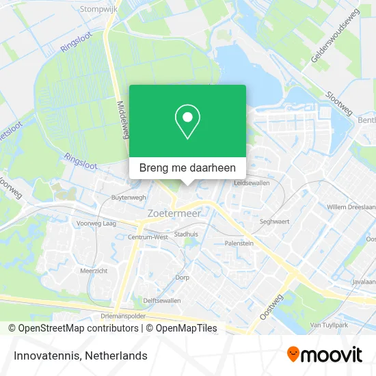 Innovatennis kaart