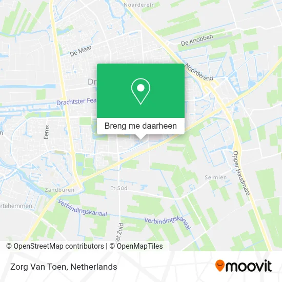 Zorg Van Toen kaart