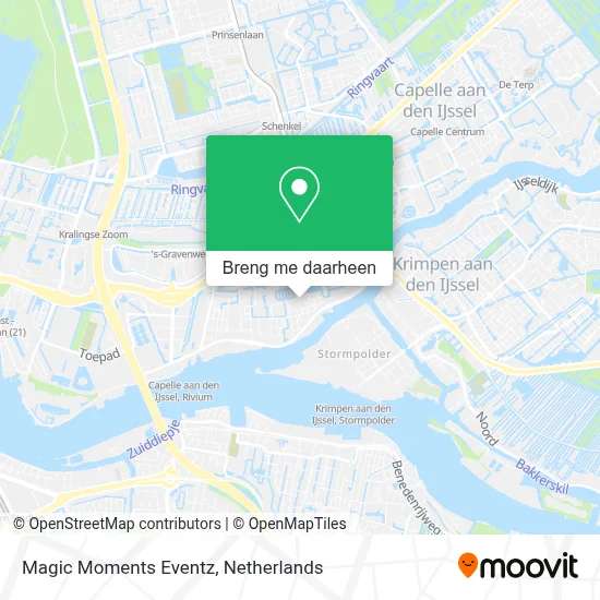 Magic Moments Eventz kaart