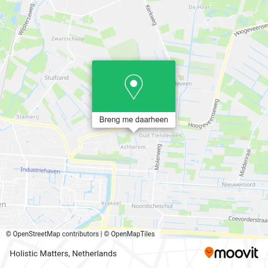 Holistic Matters kaart