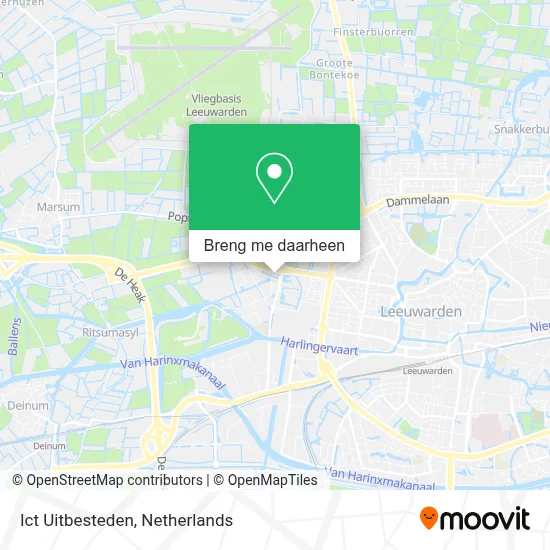 Ict Uitbesteden kaart