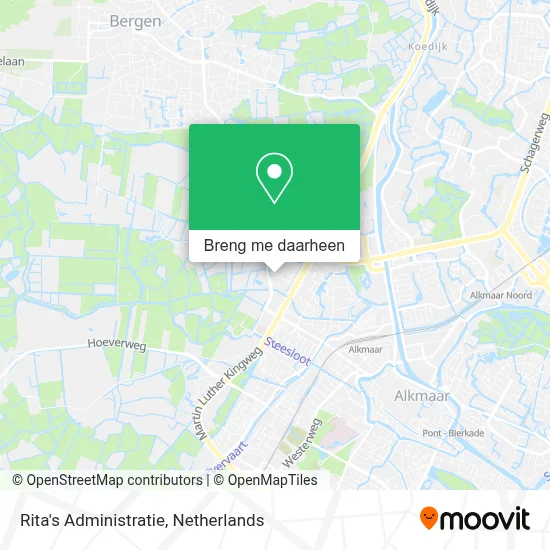 Rita's Administratie kaart