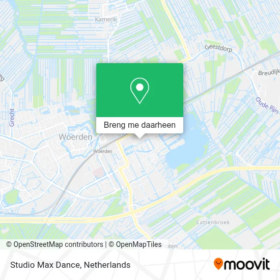Studio Max Dance kaart