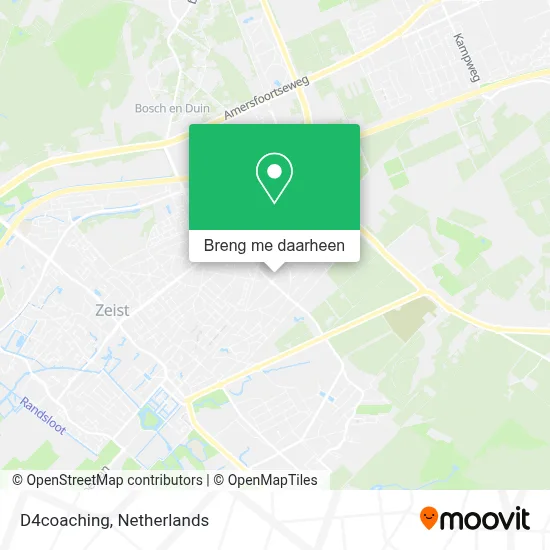 D4coaching kaart