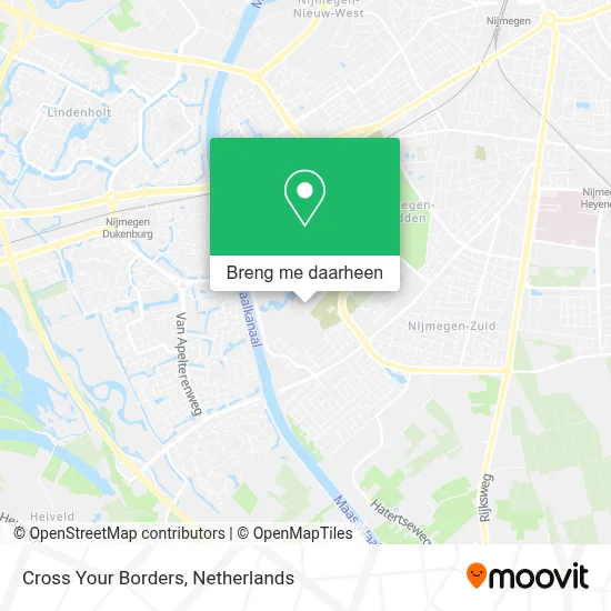 Cross Your Borders kaart