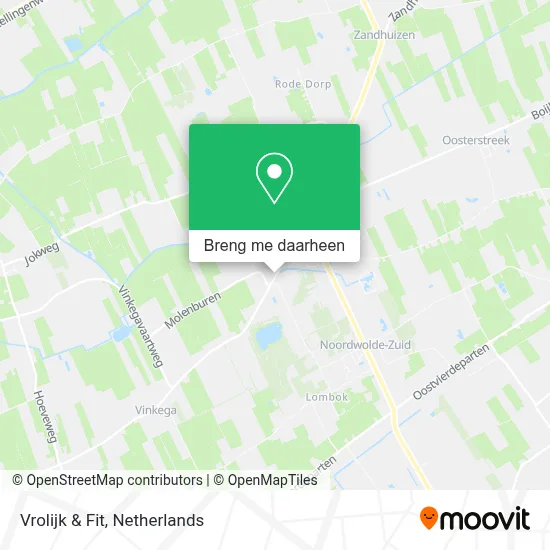 Vrolijk & Fit kaart