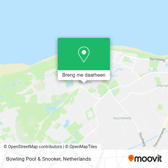 Bowling Pool & Snooker kaart