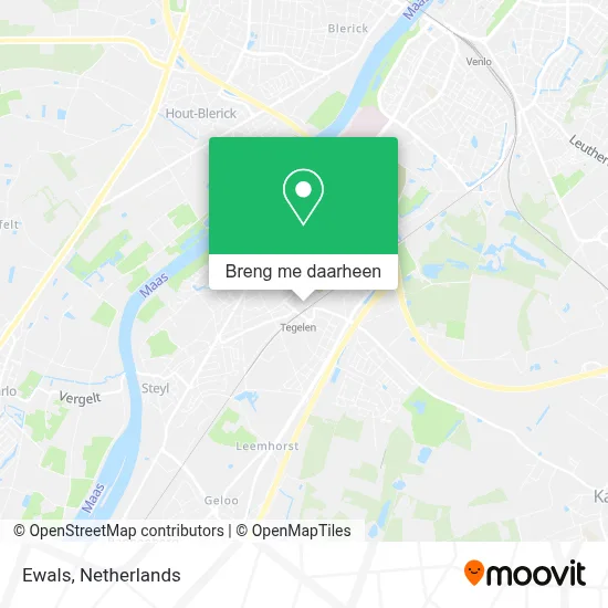 Ewals kaart