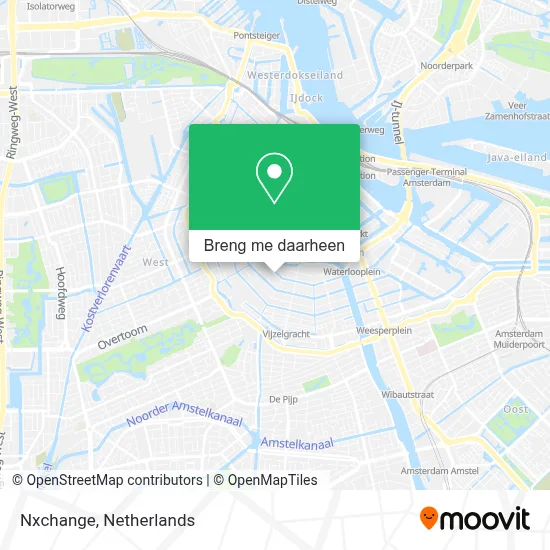 Nxchange kaart