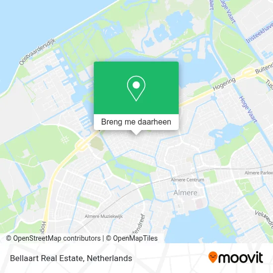 Bellaart Real Estate kaart