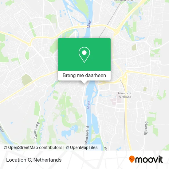 Location C kaart