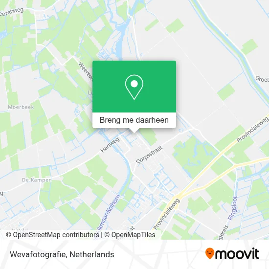 Wevafotografie kaart