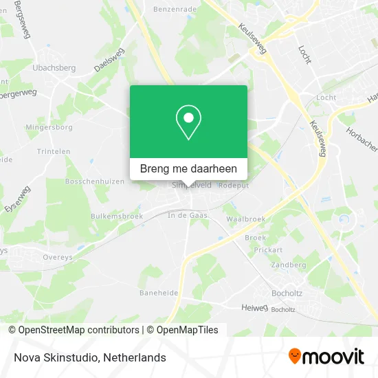 Nova Skinstudio kaart