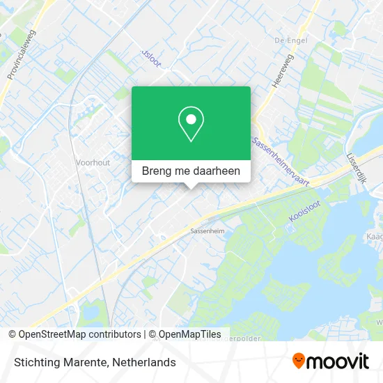 Stichting Marente kaart