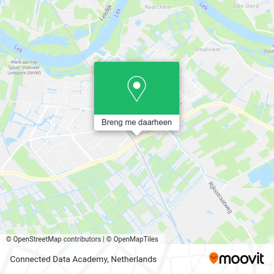 Connected Data Academy kaart