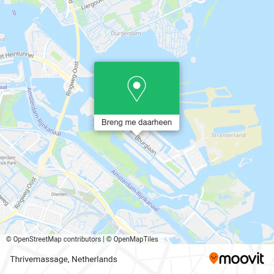Thrivemassage kaart