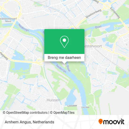 Arnhem Angus kaart