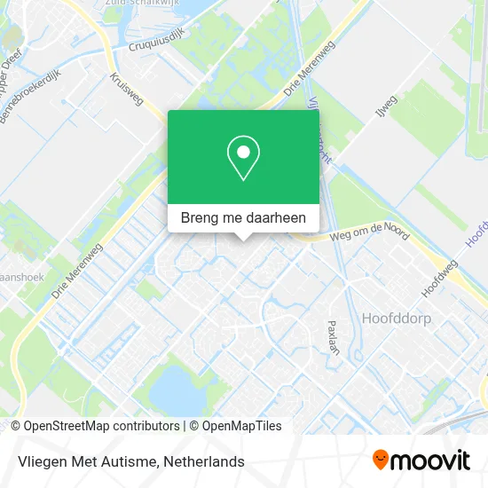 Vliegen Met Autisme kaart