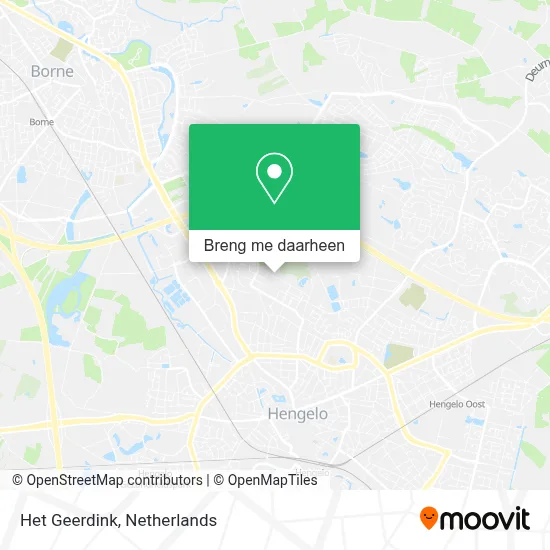 Het Geerdink kaart