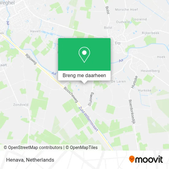 Henava kaart