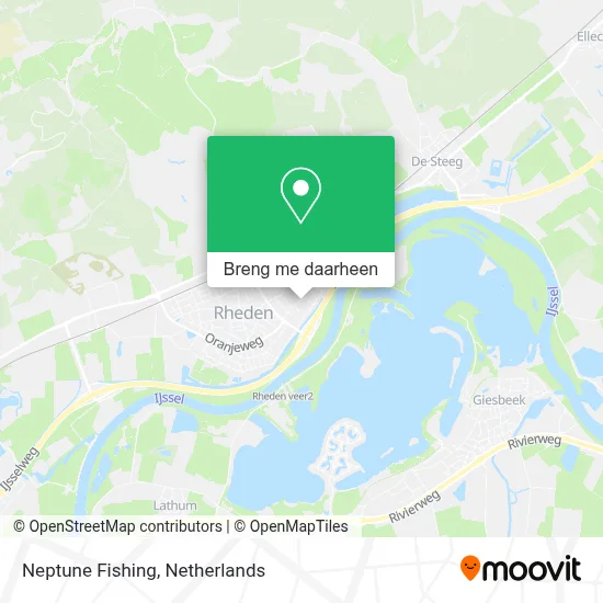 Neptune Fishing kaart
