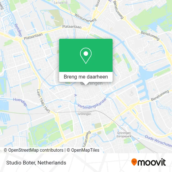 Studio Boter kaart