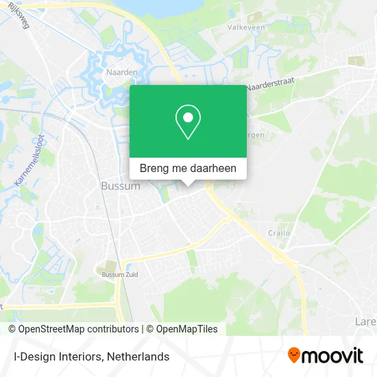 I-Design Interiors kaart