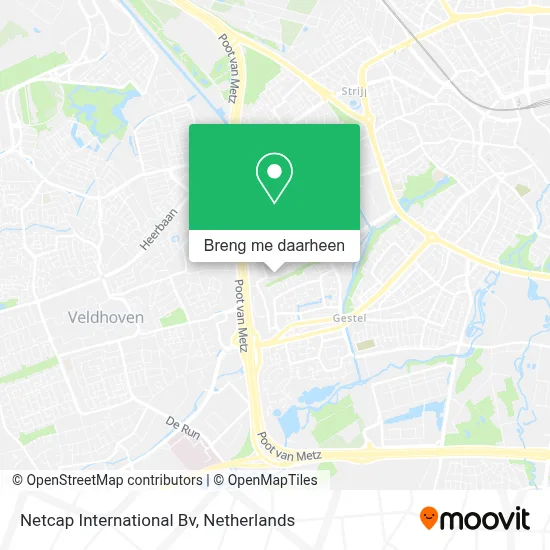 Netcap International Bv kaart