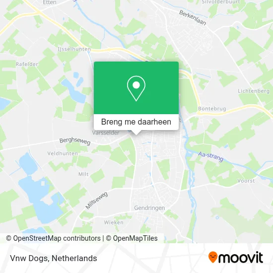 Vnw Dogs kaart