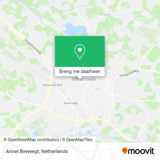 Annet Beweegt kaart