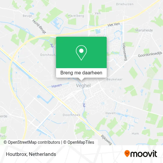 Houtbrox kaart