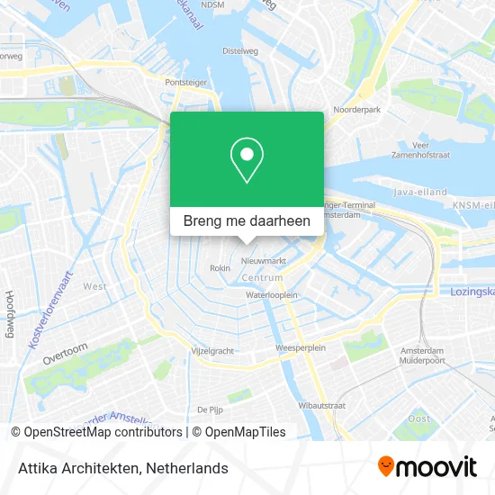 Attika Architekten kaart