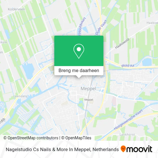 Nagelstudio Cs Nails & More In Meppel kaart