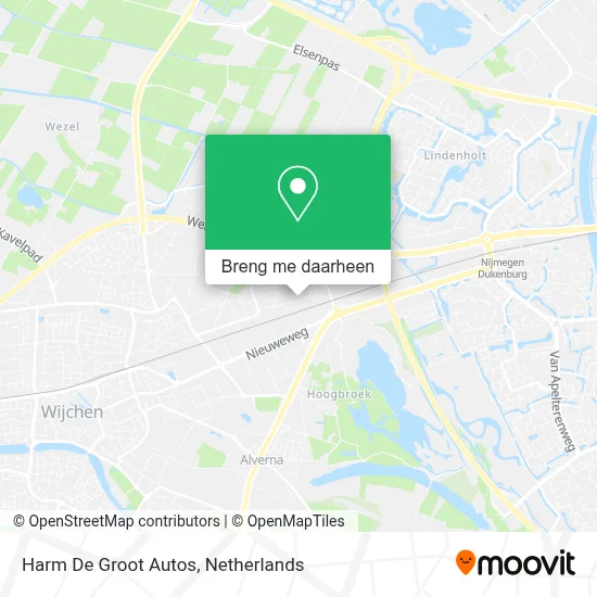 Harm De Groot Autos kaart