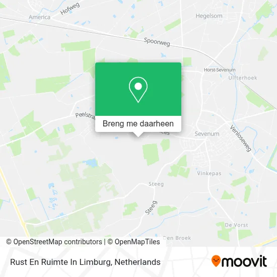 Rust En Ruimte In Limburg kaart
