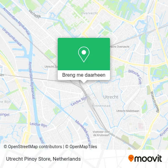 Utrecht Pinoy Store kaart