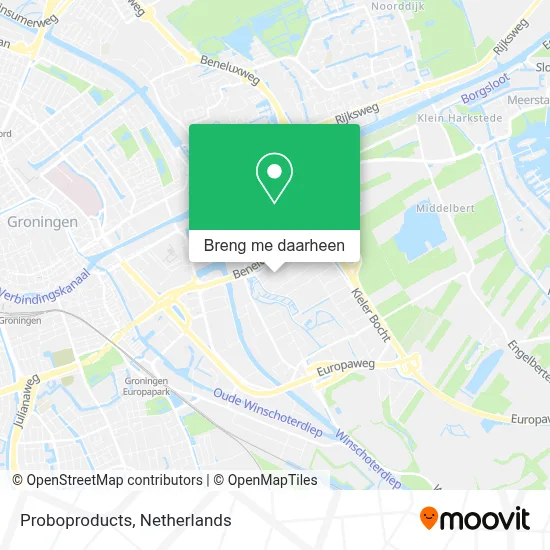 Proboproducts kaart