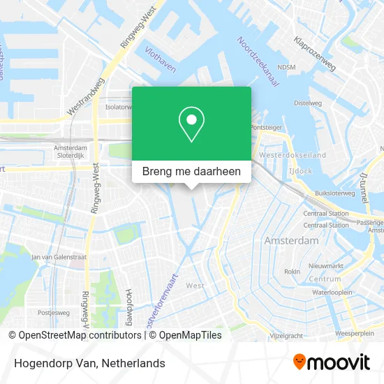 Hogendorp Van kaart
