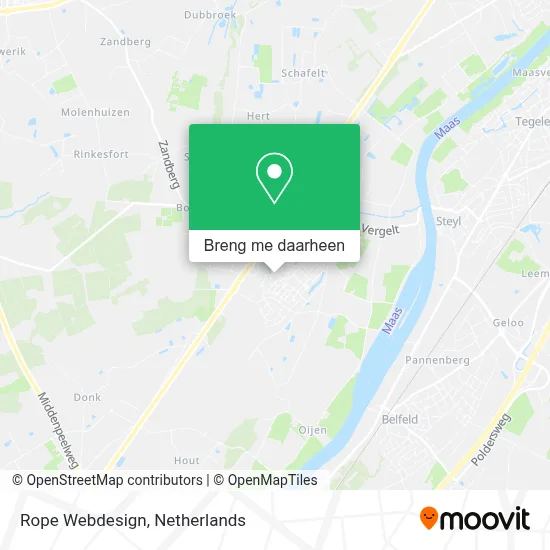 Rope Webdesign kaart