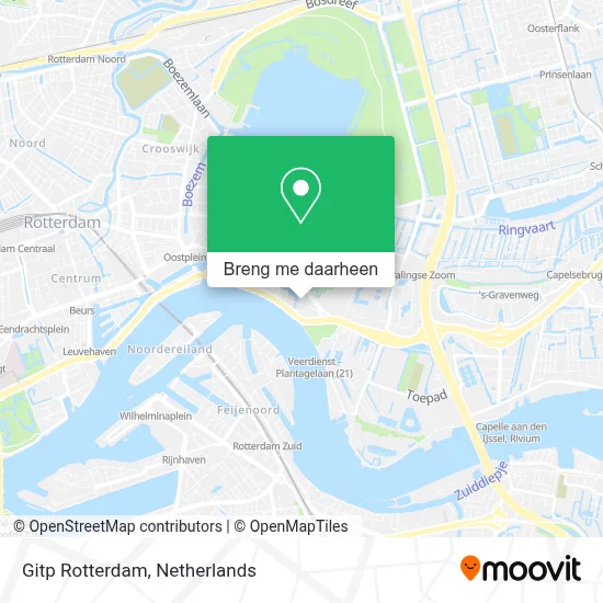 Gitp Rotterdam kaart